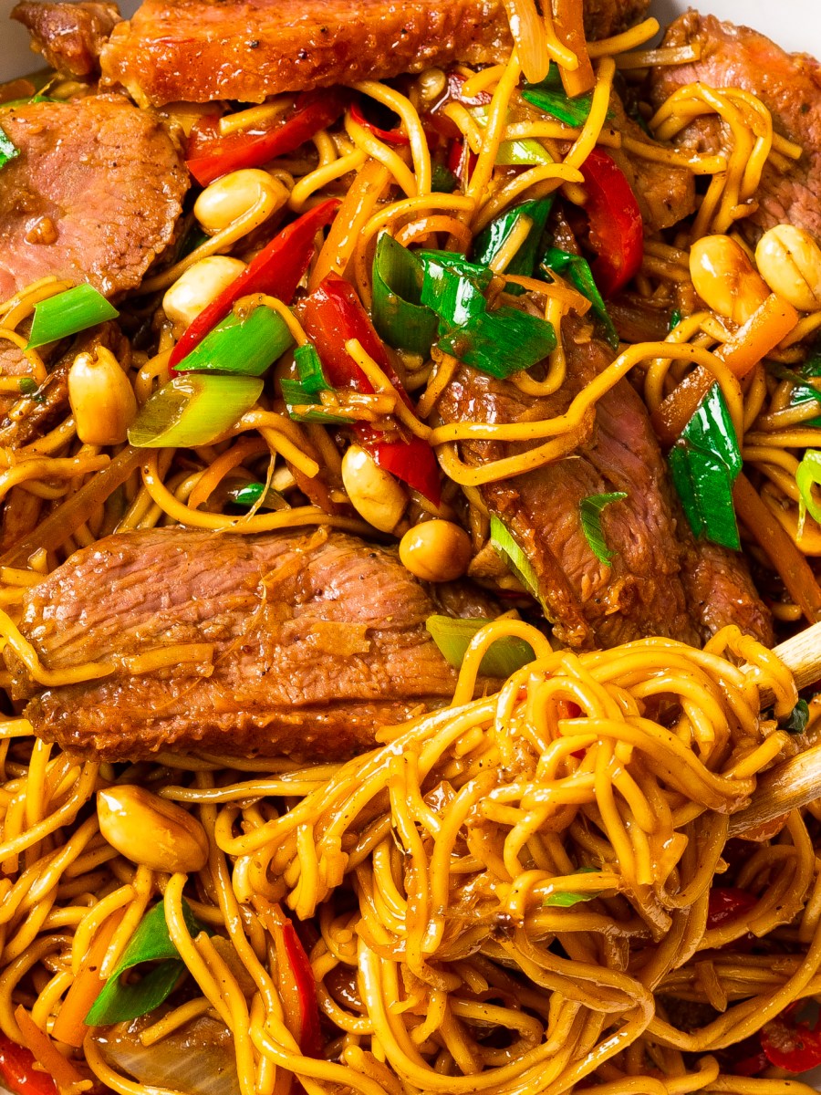 FIVE-SPICE DUCK WITH&nbsp;NOODLES