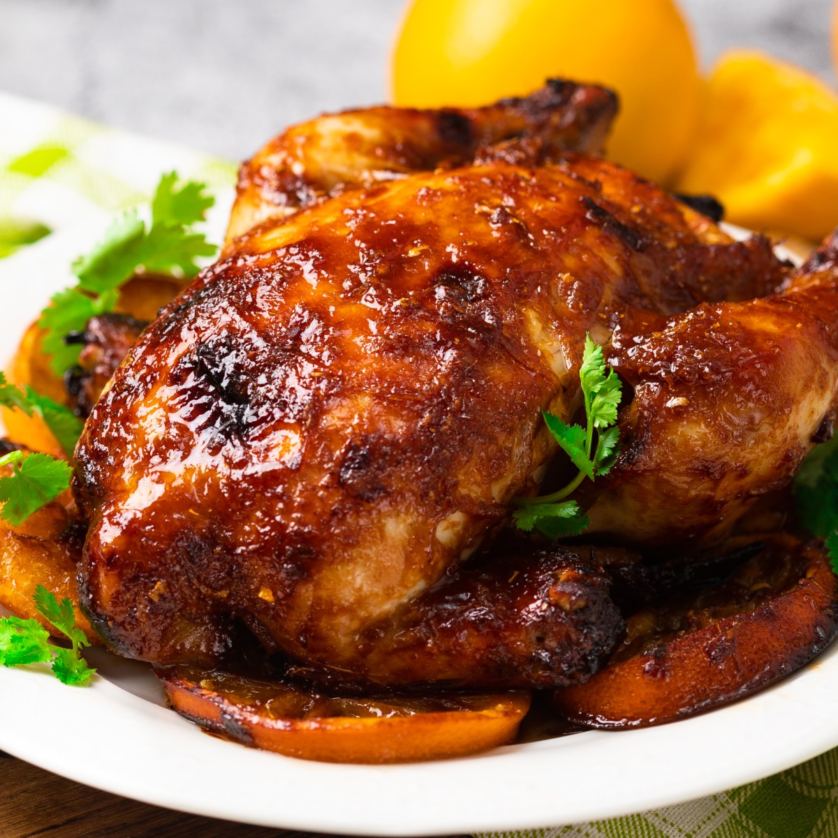 BAKED HONEY HOISIN CHICKEN WITH GINGER AND&nbsp;ORANGE