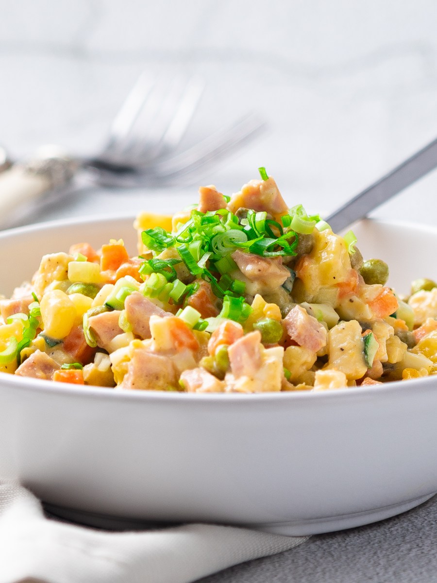 OLIVIER SALAD – UKRAINIAN POTATO&nbsp;SALAD