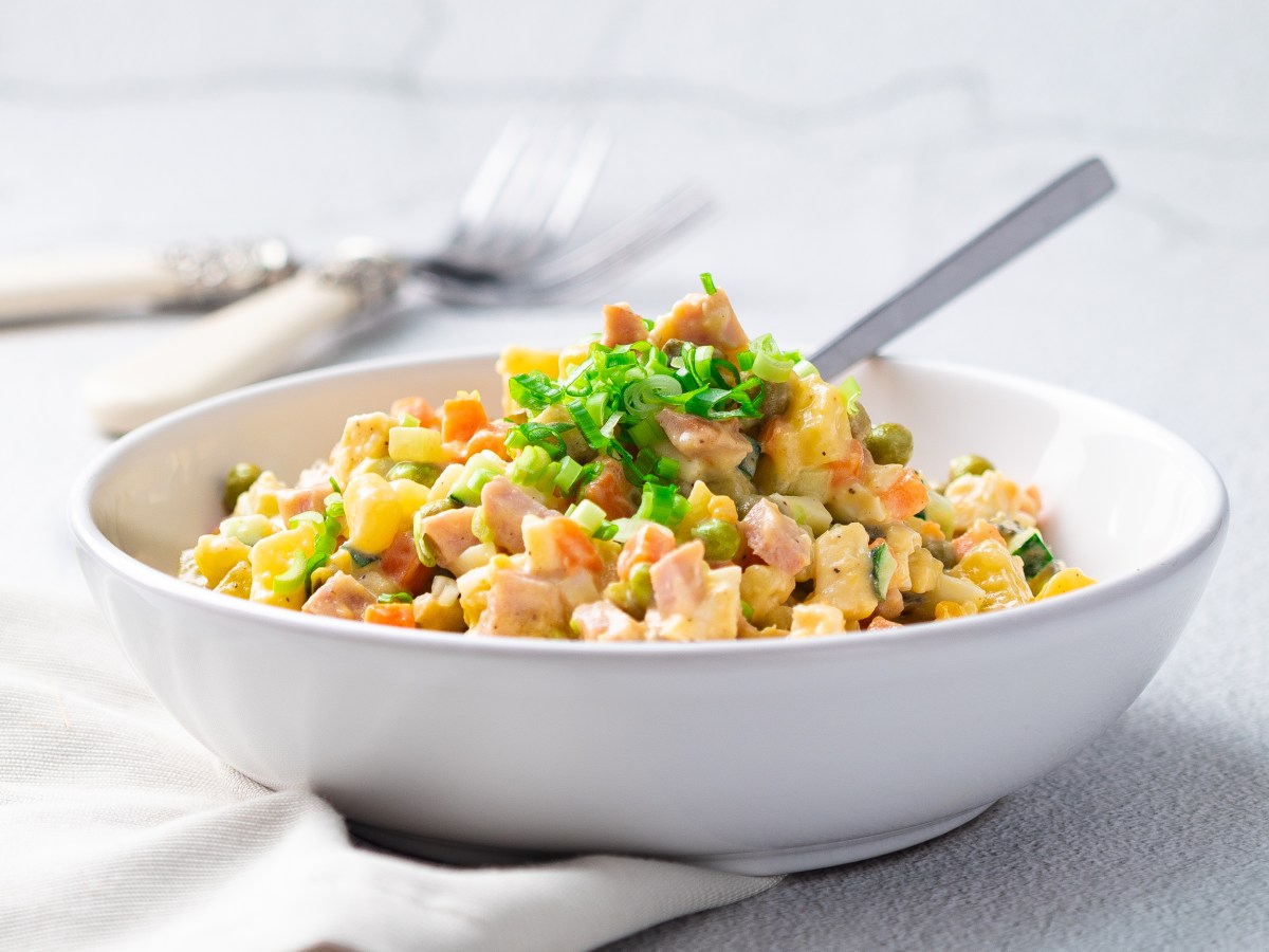 OLIVIER SALAD – UKRAINIAN POTATO&nbsp;SALAD