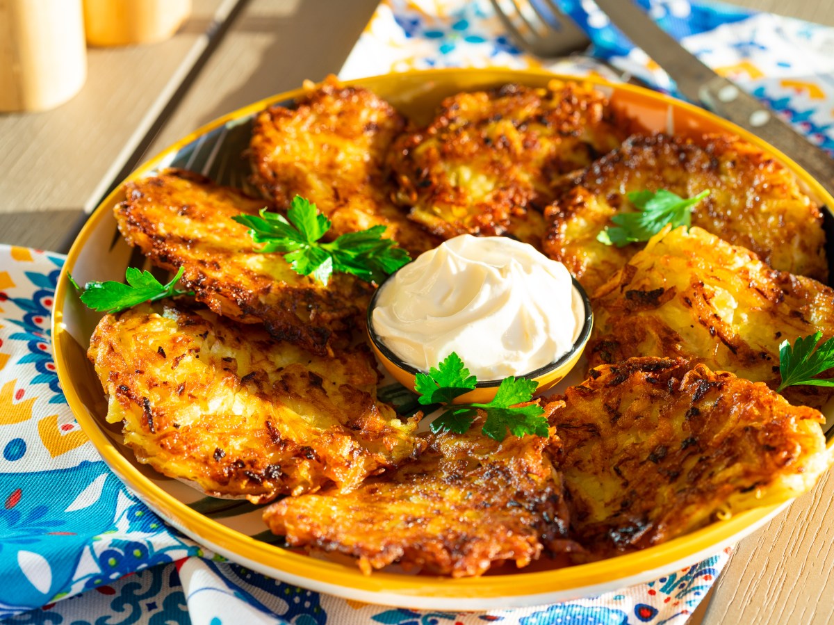 DERUNY – UKRAINIAN POTATO&nbsp;FRITTERS